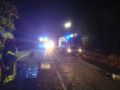 News: LZ-Odenthal Süd, LZ-Odenthal Nord: Verkehrsunfall mit eingeklemmter Person (19.10.2018, 01:14 Uhr)